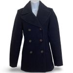 Old Navy Brushed Flannel Peacoat Photo 1