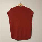 Maeve  Red and Pink Knit Sweater Photo 2