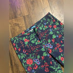 J. McLaughlin  nwt Layne Pants in Amelia Floral Navy classic spring preppy 12 boho Photo 3