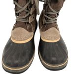 Sorel  Women's Grey Joan of Arctic Winter Leather Snow Boots Size 7 Photo 4