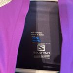 Salomon  Women's Wind Breaker Purple Ski Jacket XL Nordic Cross Country Photo 4