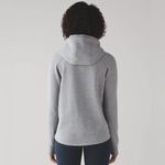 Lululemon Fleece Please Hoodie Heathered Speckled Medium Grey Size 6 Photo 15