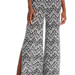 Ramy Brook 
Taytum Open Stitch Wide‎ Leg
Cover Up Pants Spacedye Chevron Small Photo 0
