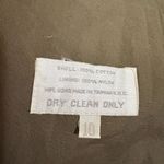 Vintage I Magnin Chic Olive Green Coat Size 10 Photo 9