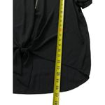 Apt. 9  Black V-Neck Shirt Women Top Size Medium | 33-18 Photo 4