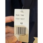 Alexia Admor NWT Lianne Blazer in Navy Size 12 Double Breasted Photo 5