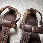 Frye  Carson Brown Leather Boho Thong Sandals Sz 7 Photo 6