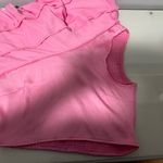 Strut & Bolt Elegant Fuchsia Ruffled One-Shoulder Blouse Photo 4