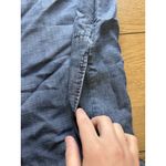 J.Jill Blue Linen & Tencel Blend "Denim" Dress Soft Lightweight Size Medium Photo 5