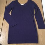 Forever 21 B17 New Sexy Women’s  Dress Long Sleeves Dark Purple Navy Size Medium Photo 0