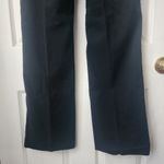 Loft  Black with White Stripe Dress Marisa Trouser Pants Photo 4