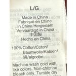 B33 J. Crew 100% cotton striped Women long sleeve sweater size large Tan Photo 2