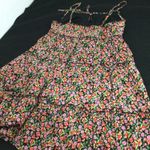 B Darlin  Floral Print Tiered Ruffle Spaghetti Strap Dress Girls Size 3T 4 Photo 5