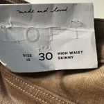 Loft Made and Loved High Waist Skinny Cords Tan Size 10 NWT Photo 8