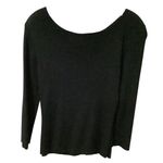 Joseph A  Women’s Black Leopard Trim High End Ladies Sweater Size S WORN ONCE Photo 5