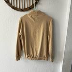 Dudley Stephens Tan Baldwin Mock Neck Terry Cloth Style Sweater XS Photo 7