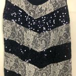 Justify  Lace Sequin Scoop Neck Top Size S Photo 3