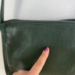 Coach Taylor Zip Bag 9944 Bottle Green Leather Handbag Crossbody Vintage Photo 11