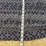 Diane Von Furstenberg  silk navy white printed lightweight shirt dress size‎ 4 Photo 9