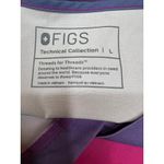 FIGS  Women's Ombre Dream Jogger Scrub Set Purple Pink Gradient Workwear L Photo 4