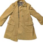 Anthropologie Elevenses by mustard yellow peacoat size 6 Photo 1
