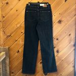 Judy Blue  High Waist Tummy Control Black Denim Washed Straight Jean NWT Photo 7