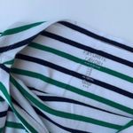 Gap  Striped Long Sleeve Top in Blue Green & White Photo 2