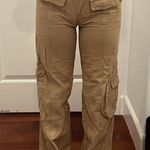Brandy Melville kim cargo pants tan Photo 2