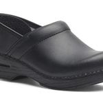 Dansko  Professional Black Cabrio leather clogs women size 40 Photo 0
