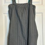 Hurley Gray Striped Mini Dress Photo 0