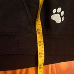 Women’s black hoodie with paw print Size M Photo 8