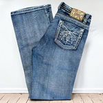 Shyanne 1068  “Anne” Bootcut Jeans 11/12 (33x33) Bling Rhinestone Western Stretch Photo 0