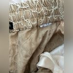 ZARA  EMBROIDERED ELASTIC WAIST SHORTS Sz M Photo 10