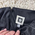 Anne Klein  Black Pleated Wide Leg Jumpsuit Sleeveless Tie Waist Size 10 Photo 6