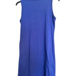 Royal Blue Sleeveless Women's Beach Cover Up Size L Photo 1
