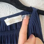 Ramy Brook Ramy Brooks Lauren Cold Shoulder Blouse Navy Blue Size XS Long Sleeve Photo 3