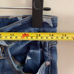 Judy Blue  Women's size‎ 9 / 29 Super Flare Star Print Jeans High Rise Frayed Photo 8