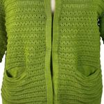 Chico's SZ 0 (Small) Crop Cardigan Sweater Stretch Elbow Sleeves Hook 'n Eye Photo 1
