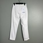 Pistola ‎ Jeans Size 25 Presley High Rise Relaxed Roller Ankle Crop White NWT Photo 7