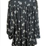 Aakaa NWT Floral Long Sleeve Button Front Shirt Dress Oversized Size Small Photo 1