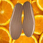 Geox  Respira‎ Tan Sneakers with Floral Cutouts Size 8 Photo 8