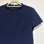 Theory  Jasneah Admiral Crepe Dress Navy Blue Photo 4