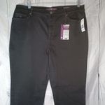 Gloria Vanderbilt  Amanda Supreme Stretch Women's Black Jeans NWT Photo 2
