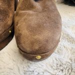 Rockport Katja Shearling Boot Size 7 Dark Brown Grommet Accent & 1" Platform Photo 9