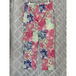 Lilly Pulitzer Vintage  Capri Pants Womens 2 Stretch Turtle Bunny Frog Resortwear Photo 3