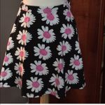 Love Culture Black daisy skater skirt Photo 0