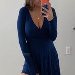 Forever 21 NWOT Blue Wrap Dress Photo 0