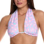 frankie's bikinis Frankie’s Bikinis Bash Terry Halter Top Tia Terry String Bottom Daisy Dream Photo 1