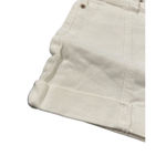 SheIn Jean Shorts Women's Size Large White High Waist Cut Off Casual Summer NEW Photo 3