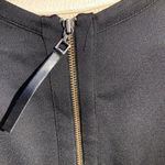 Helmut Lang  Black and Gravel Cream Silk Top - size Medium Photo 10